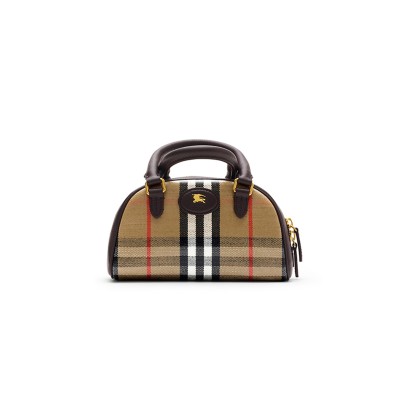 BURBERRY MINI HIGHLANDS BOWLING BAG 81152811 (19.5*12*9cm)